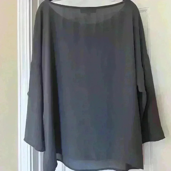 𝅺LOFT Sequin Stripe Dressy Top Size M - Picture 5 of 7